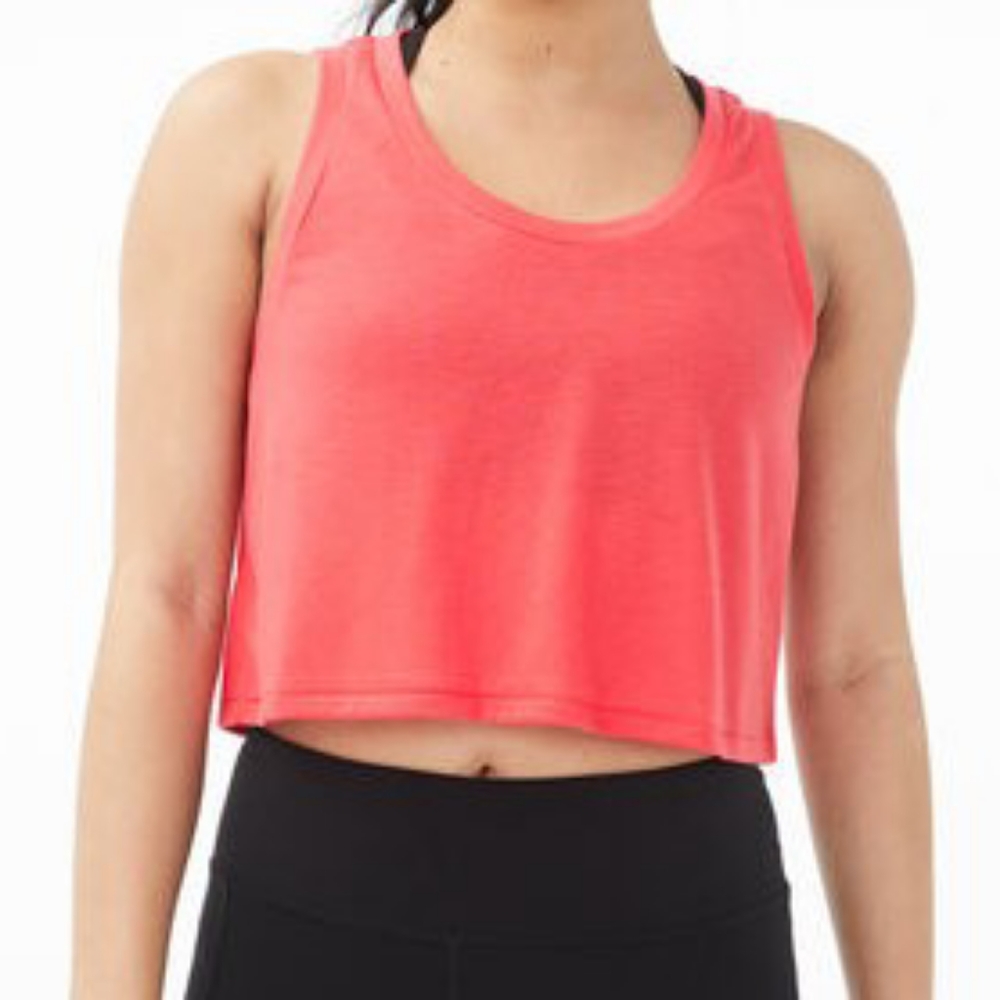 Aeropostale-Cropped Swing Tank.